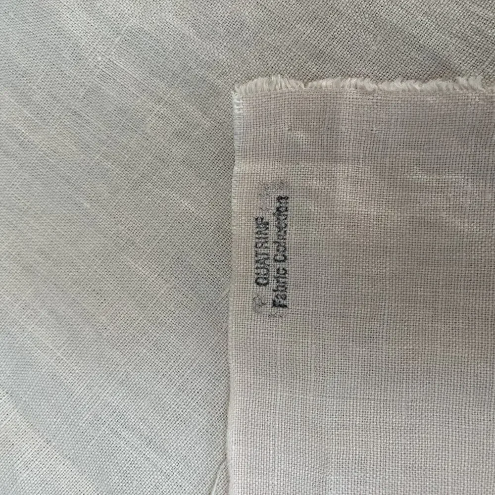 Light Blush Pink Linen Fabric